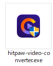 HitPaw-Video-Converterのインストールファイル